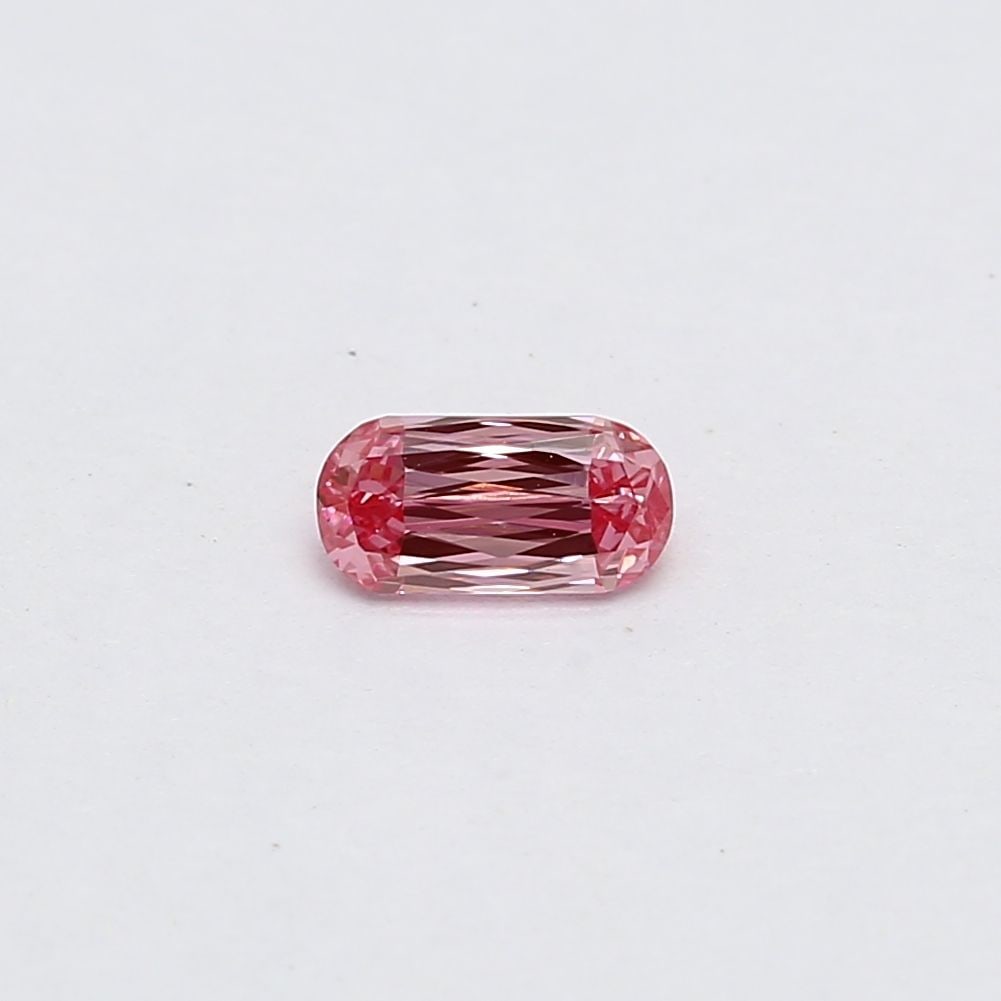 Loose Diamond - CUSHION BRILLIANT 0.34ct Fancy Vivid Purple Pink VS1: Loose Diamond - CUSHION BRILLIANT 0.34ct Fancy Vivid Purple Pink VS1 Source: This is a real non-mined Diamond that has been grown in a lab Shape: CUSHION BRILLIANT Carats: 0.34 Color: Fancy Vivid Purp