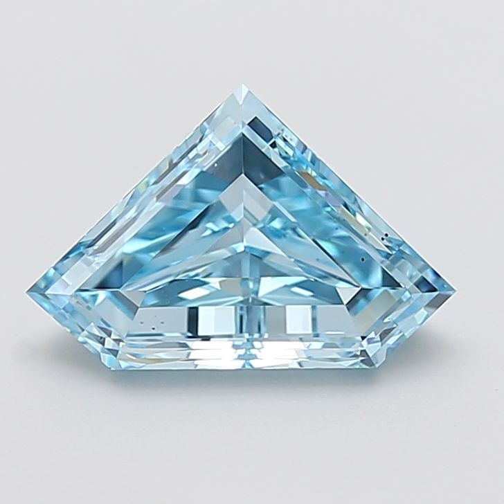 Loose Diamond - PENTAGONAL 3.0ct Fancy Vivid Blue VS2: Loose Diamond - PENTAGONAL 3.0ct Fancy Vivid Blue VS2 Source: This is a real non-mined Diamond that has been grown in a lab Shape: PENTAGONAL Carats: 3.0 Color: Fancy Vivid Blue Certification: IGI