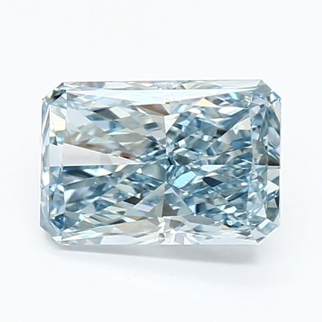 Loose Diamond - RADIANT 1.73ct Fancy Intense Blue VS1: Loose Diamond - RADIANT 1.73ct Fancy Intense Blue VS1 Source: This is a real non-mined Diamond that has been grown in a lab Shape: RADIANT Carats: 1.73 Color: Fancy Intense Blue Certification: IGI