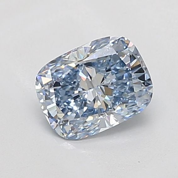 Loose Diamond - CUSHION MODIFIED 1.04ct Fancy Blue VS1: Loose Diamond - CUSHION MODIFIED 1.04ct Fancy Blue VS1 Source: This is a real non-mined Diamond that has been grown in a lab Shape: CUSHION MODIFIED Carats: 1.04 Color: Fancy Blue Certification: IGI V