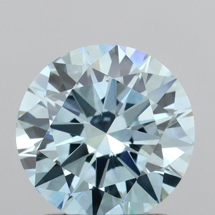 Loose Diamond - ROUND 1.37ct Fancy Vivid Blue VVS2: Loose Diamond - ROUND 1.37ct Fancy Vivid Blue VVS2 Source: This is a real non-mined Diamond that has been grown in a lab Shape: ROUND Carats: 1.37 Color: Fancy Vivid Blue Certification: IGI Video: