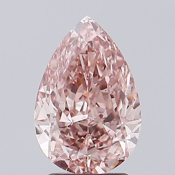 Loose Diamond - PEAR 1.87ct Fancy Vivid Pink VS1: Loose Diamond - PEAR 1.87ct Fancy Vivid Pink VS1 Source: This is a real non-mined Diamond that has been grown in a lab Shape: PEAR Carats: 1.87 Color: Fancy Vivid Pink Certification: IGI Video: