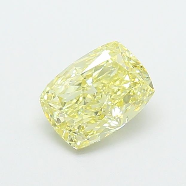 Loose Diamond - CUSHION MODIFIED 1.41ct Fancy Light Yellow VS2: Loose Diamond - CUSHION MODIFIED 1.41ct Fancy Light Yellow VS2 Source: This is a real non-mined Diamond that has been grown in a lab Shape: CUSHION MODIFIED Carats: 1.41 Color: Fancy Light Yellow