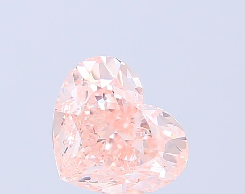 Loose Diamond - HEART 2.51ct Fancy Pink VS1: Loose Diamond - HEART 2.51ct Fancy Pink VS1 Source: This is a real non-mined Diamond that has been grown in a lab Shape: HEART Carats: 2.51 Color: Fancy Pink Certification: IGI Video: