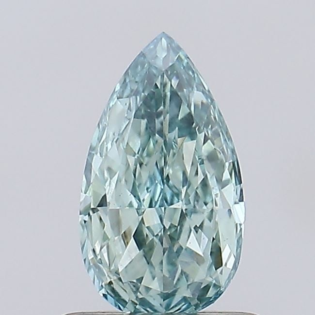 Loose Diamond - PEAR 0.54ct Fancy Vivid Green VVS2: Loose Diamond - PEAR 0.54ct Fancy Vivid Green VVS2 Source: This is a real non-mined Diamond that has been grown in a lab Shape: PEAR Carats: 0.54 Color: Fancy Vivid Green Certification: NONE Video: