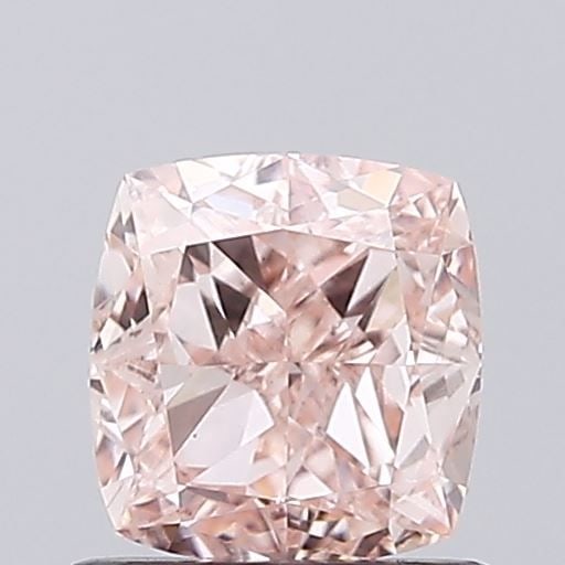 Loose Diamond - CUSHION MODIFIED 1.0ct Fancy Orangey Pink VS1: Loose Diamond - CUSHION MODIFIED 1.0ct Fancy Orangey Pink VS1 Source: This is a real non-mined Diamond that has been grown in a lab Shape: CUSHION MODIFIED Carats: 1.0 Color: Fancy Orangey Pink Certif