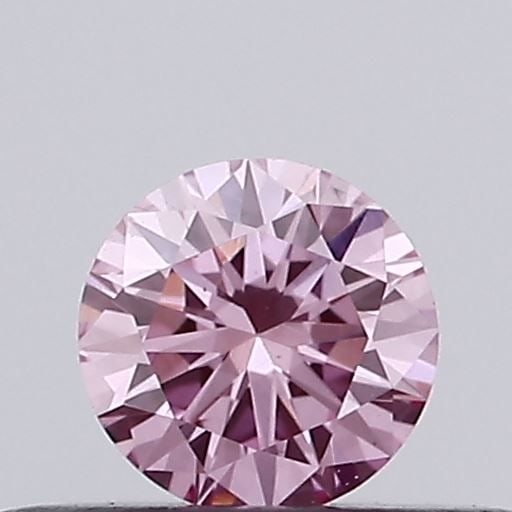 Loose Diamond - ROUND 0.19ct Fancy Vivid Pink VS1: Loose Diamond - ROUND 0.19ct Fancy Vivid Pink VS1 Source: This is a real non-mined Diamond that has been grown in a lab Shape: ROUND Carats: 0.19 Color: Fancy Vivid Pink Certification: NONE Video: