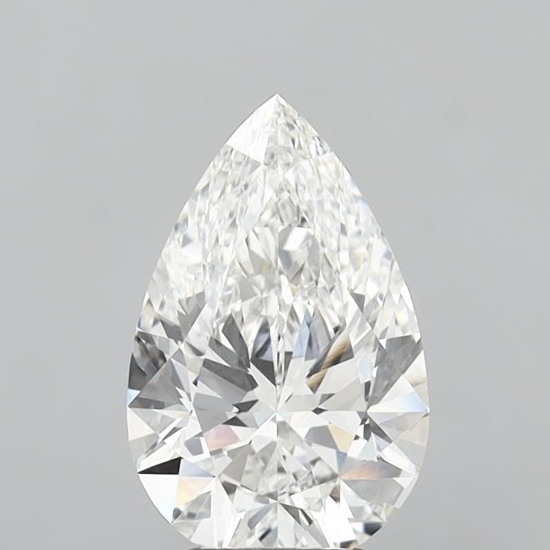 Loose Diamond - PEAR 3.08ct E VVS2: Loose Diamond - PEAR 3.08ct E VVS2 Source: This is a real non-mined Diamond that has been grown in a lab Shape: PEAR Carats: 3.08 Color: E Clarity: VVS2 Certification: IGI Video: Video Link