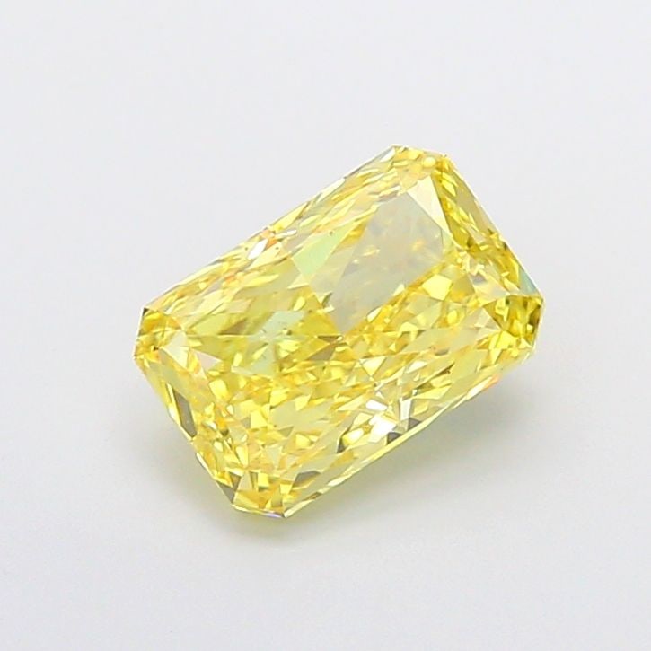 Loose Diamond - RADIANT 2.55ct Fancy Vivid Yellow VS2: Loose Diamond - RADIANT 2.55ct Fancy Vivid Yellow VS2 Source: This is a real non-mined Diamond that has been grown in a lab Shape: RADIANT Carats: 2.55 Color: Fancy Vivid Yellow Certification: IGI Vid