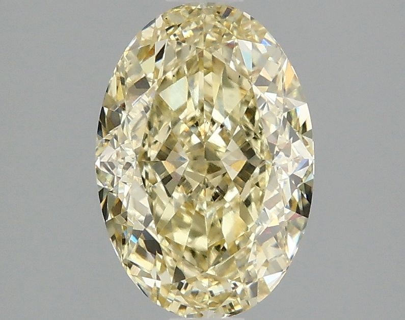 Loose Diamond - OVAL 2.08ct Fancy Intense Yellow VS1: Loose Diamond - OVAL 2.08ct Fancy Intense Yellow VS1 Source: This is a real non-mined Diamond that has been grown in a lab Shape: OVAL Carats: 2.08 Color: Fancy Intense Yellow Certification: IGI Video