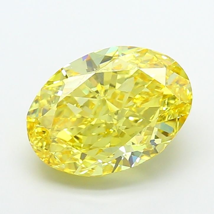 Loose Diamond - OVAL 7.02ct Fancy Vivid Yellow VS2: Loose Diamond - OVAL 7.02ct Fancy Vivid Yellow VS2 Source: This is a real non-mined Diamond that has been grown in a lab Shape: OVAL Carats: 7.02 Color: Fancy Vivid Yellow Certification: IGI Video: