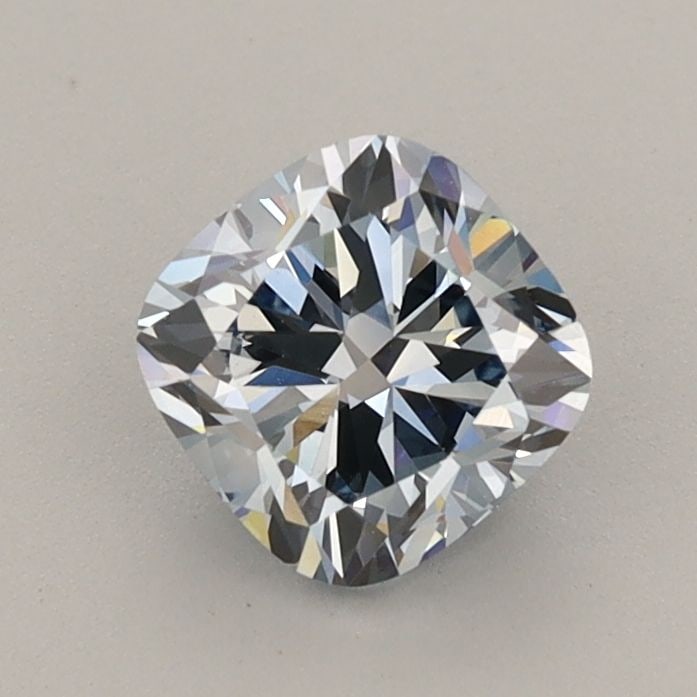 Loose Diamond - CUSHION MODIFIED 1.1ct Fancy Intense Blue VVS2: Loose Diamond - CUSHION MODIFIED 1.1ct Fancy Intense Blue VVS2 Source: This is a real non-mined Diamond that has been grown in a lab Shape: CUSHION MODIFIED Carats: 1.1 Color: Fancy Intense Blue Certi