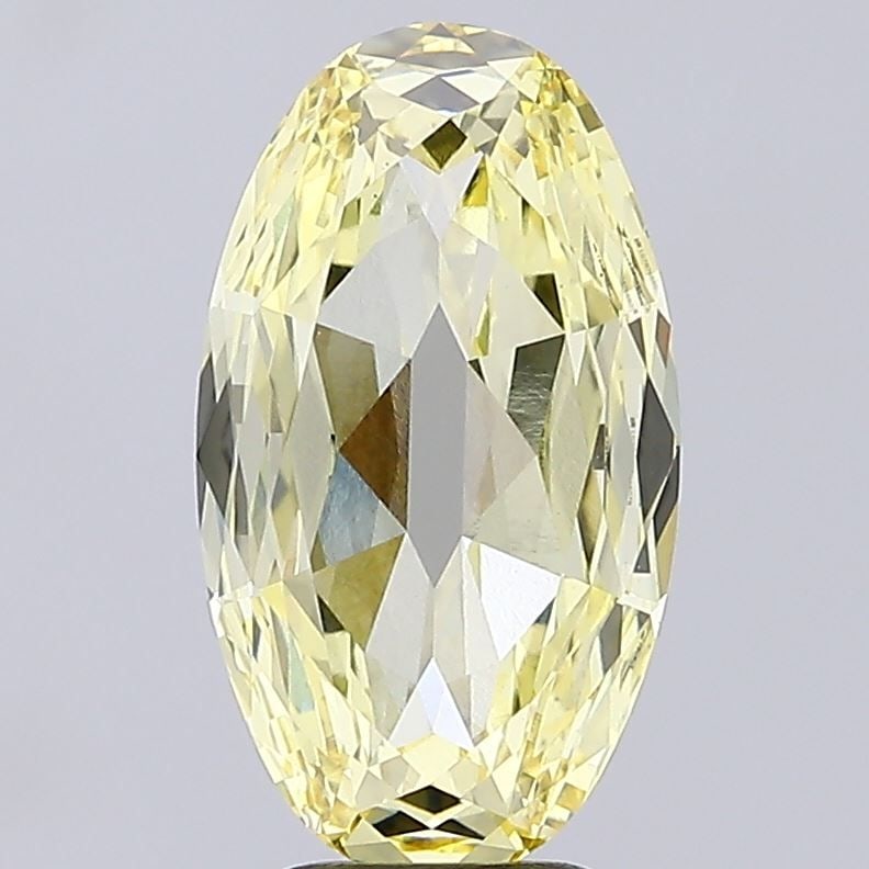Loose Diamond - OVAL 3.53ct Fancy Yellow VS1: Loose Diamond - OVAL 3.53ct Fancy Yellow VS1 Source: This is a real non-mined Diamond that has been grown in a lab Shape: OVAL Carats: 3.53 Color: Fancy Yellow Certification: IGI Video: