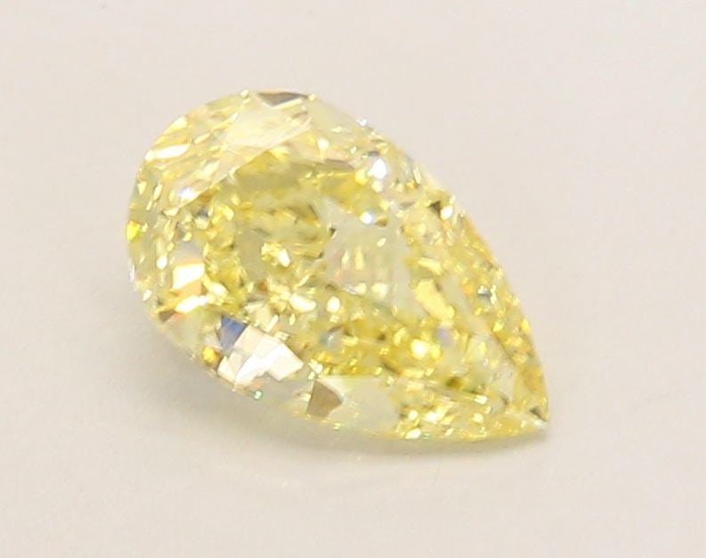 Loose Diamond - PEAR 1.04ct Fancy Intense Yellow VS2: Loose Diamond - PEAR 1.04ct Fancy Intense Yellow VS2 Source: This is a real non-mined Diamond that has been grown in a lab Shape: PEAR Carats: 1.04 Color: Fancy Intense Yellow Certification: IGI Video