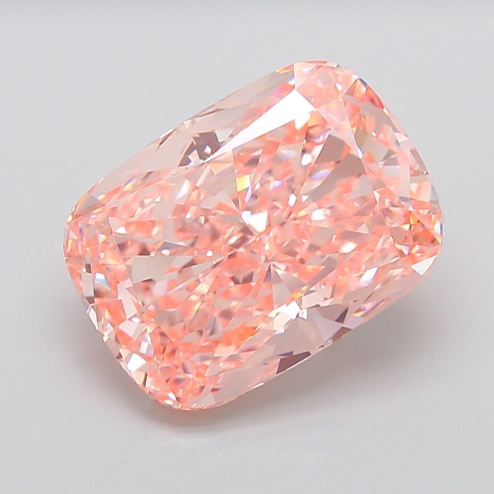 Loose Diamond - CUSHION MODIFIED 11.55ct Fancy Vivid Pink VS1: Loose Diamond - CUSHION MODIFIED 11.55ct Fancy Vivid Pink VS1 Source: This is a real non-mined Diamond that has been grown in a lab Shape: CUSHION MODIFIED Carats: 11.55 Color: Fancy Vivid Pink Certif
