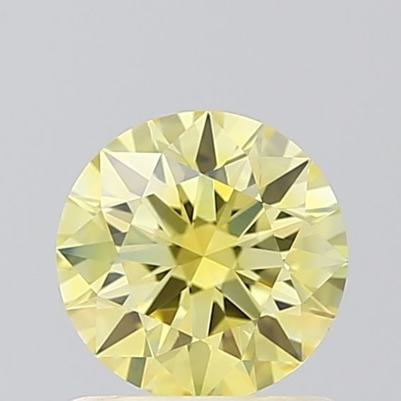 Ideal Loose Diamond - ROUND 0.78ct Fancy Vivid Yellow VS1: Ideal Loose Diamond - ROUND 0.78ct Fancy Vivid Yellow VS1 Source: This is a real non-mined Diamond that has been grown in a lab Shape: ROUND Carats: 0.78 Color: Fancy Vivid Yellow Certification: IGI