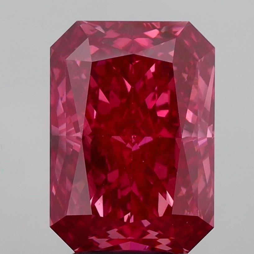 Loose Diamond - RADIANT 5.08ct Fancy Vivid Pink VS2: Loose Diamond - RADIANT 5.08ct Fancy Vivid Pink VS2 Source: This is a real non-mined Diamond that has been grown in a lab Shape: RADIANT Carats: 5.08 Color: Fancy Vivid Pink Certification: IGI Video: