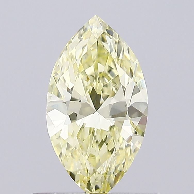 Loose Diamond - MARQUISE 0.59ct Fancy Vivid Yellow VS1: Loose Diamond - MARQUISE 0.59ct Fancy Vivid Yellow VS1 Source: This is a real non-mined Diamond that has been grown in a lab Shape: MARQUISE Carats: 0.59 Color: Fancy Vivid Yellow Certification: NONE 