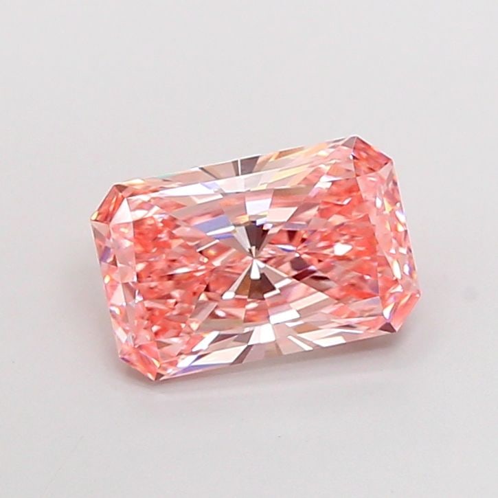 Loose Diamond - RADIANT 3.02ct Fancy Intense Pink VS1: Loose Diamond - RADIANT 3.02ct Fancy Intense Pink VS1 Source: This is a real non-mined Diamond that has been grown in a lab Shape: RADIANT Carats: 3.02 Color: Fancy Intense Pink Certification: IGI Vid