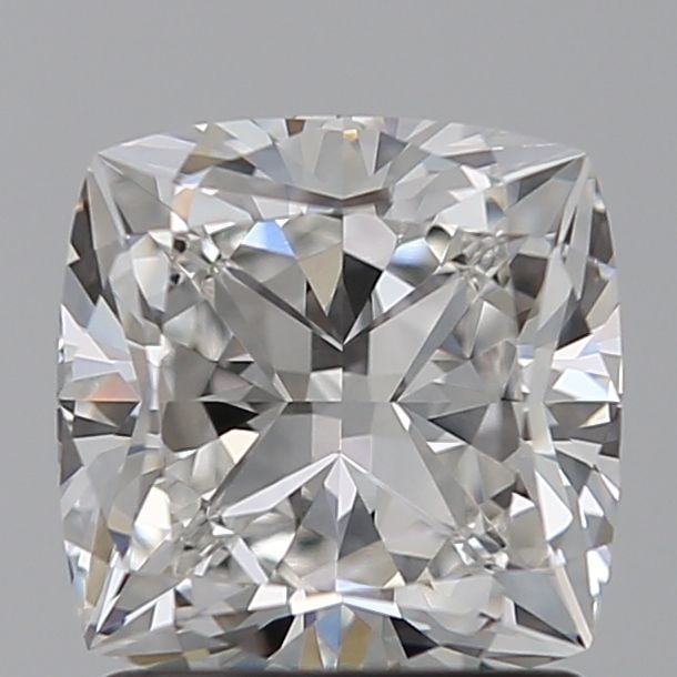 Loose Diamond - CUSHION BRILLIANT 1.54ct F VVS2: Loose Diamond - CUSHION BRILLIANT 1.54ct F VVS2 Source: This is a real non-mined Diamond that has been grown in a lab Shape: CUSHION BRILLIANT Carats: 1.54 Color: F Clarity: VVS2 Certification: IGI Vi