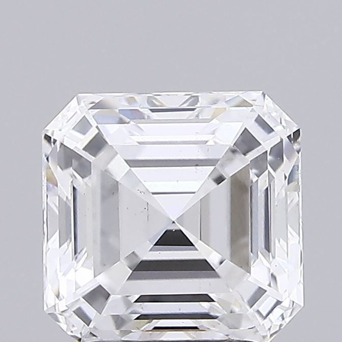 Loose Diamond - ASSCHER 2.06ct E VS2: Loose Diamond - ASSCHER 2.06ct E VS2 Source: This is a real non-mined Diamond that has been grown in a lab Shape: ASSCHER Carats: 2.06 Color: E Clarity: VS2 Certification: IGI Video: