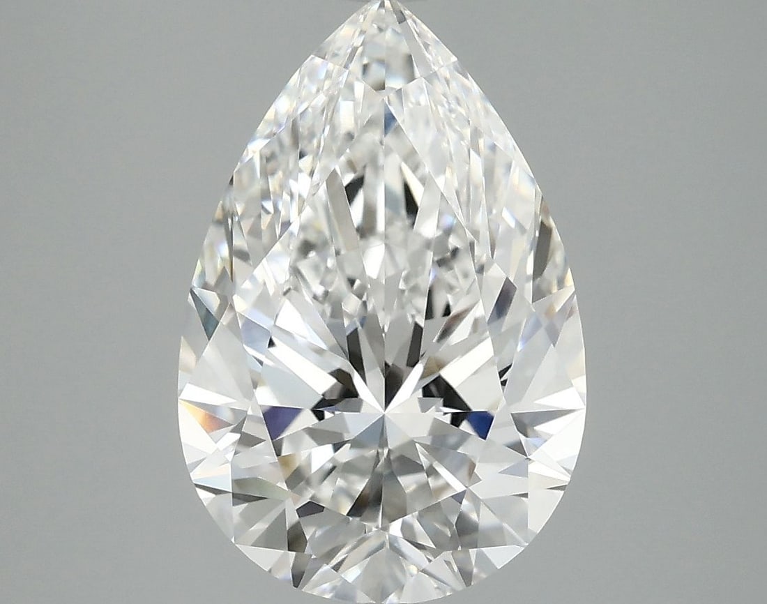 Loose Diamond - PEAR 4.09ct E VVS2: Loose Diamond - PEAR 4.09ct E VVS2 Source: This is a real non-mined Diamond that has been grown in a lab Shape: PEAR Carats: 4.09 Color: E Clarity: VVS2 Certification: IGI Video: