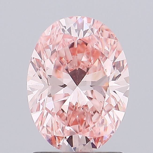Loose Diamond - OVAL 1.47ct Fancy Intense Pink VS2: Loose Diamond - OVAL 1.47ct Fancy Intense Pink VS2 Source: This is a real non-mined Diamond that has been grown in a lab Shape: OVAL Carats: 1.47 Color: Fancy Intense Pink Certification: IGI Video: