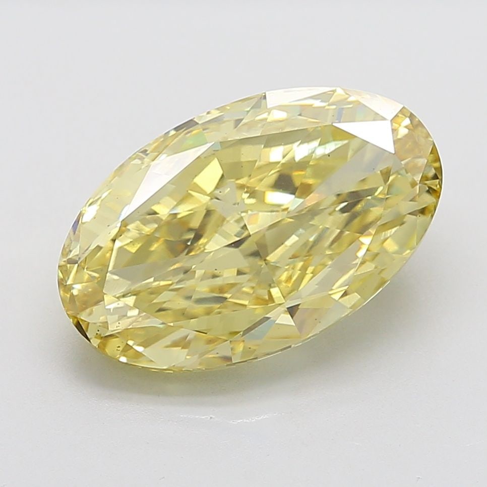 Loose Diamond - OVAL 10.0ct Fancy Intense Yellow VS2: Loose Diamond - OVAL 10.0ct Fancy Intense Yellow VS2 Source: This is a real non-mined Diamond that has been grown in a lab Shape: OVAL Carats: 10.0 Color: Fancy Intense Yellow Certification: IGI Addit