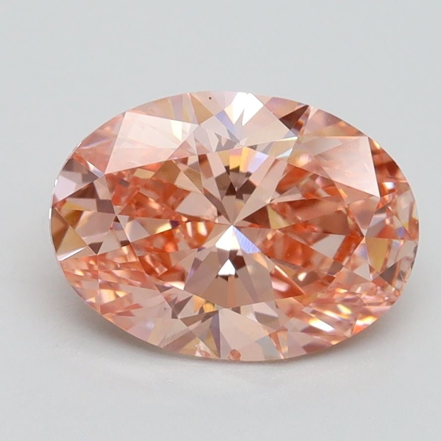 Loose Diamond - OVAL 2.07ct Fancy Intense Pink VS2: Loose Diamond - OVAL 2.07ct Fancy Intense Pink VS2 Source: This is a real non-mined Diamond that has been grown in a lab Shape: OVAL Carats: 2.07 Color: Fancy Intense Pink Certification: IGI Video: