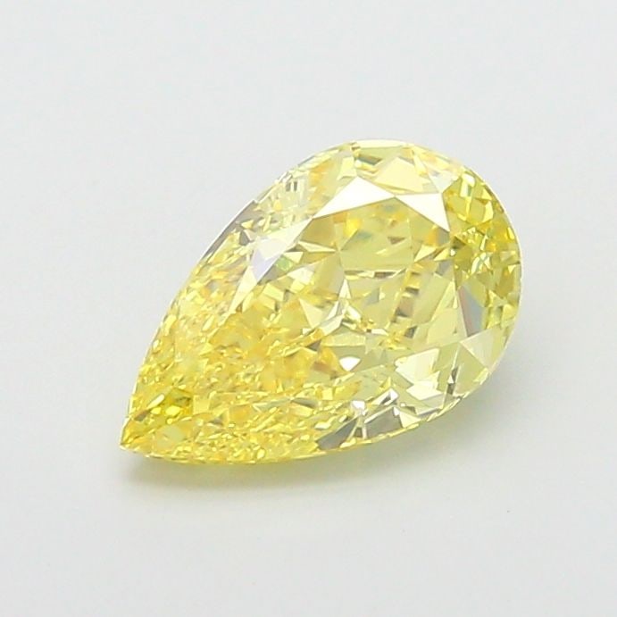 Loose Diamond - PEAR 2.53ct Fancy Intense Yellow VS1: Loose Diamond - PEAR 2.53ct Fancy Intense Yellow VS1 Source: This is a real non-mined Diamond that has been grown in a lab Shape: PEAR Carats: 2.53 Color: Fancy Intense Yellow Certification: IGI Addit