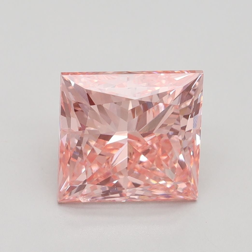 Loose Diamond - PRINCESS 3.01ct Fancy Intense Pink SI1: Loose Diamond - PRINCESS 3.01ct Fancy Intense Pink SI1 Source: This is a real non-mined Diamond that has been grown in a lab Shape: PRINCESS Carats: 3.01 Color: Fancy Intense Pink Certification: IGI V