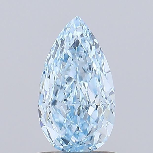 Loose Diamond - PEAR 0.96ct Fancy Vivid Blue VS1: Loose Diamond - PEAR 0.96ct Fancy Vivid Blue VS1 Source: This is a real non-mined Diamond that has been grown in a lab Shape: PEAR Carats: 0.96 Color: Fancy Vivid Blue Certification: IGI Video: Video