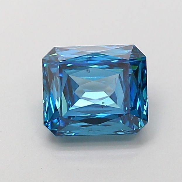 Loose Diamond - RADIANT 2.01ct Fancy Vivid Blue VS2: Loose Diamond - RADIANT 2.01ct Fancy Vivid Blue VS2 Source: This is a real non-mined Diamond that has been grown in a lab Shape: RADIANT Carats: 2.01 Color: Fancy Vivid Blue Certification: IGI Video: