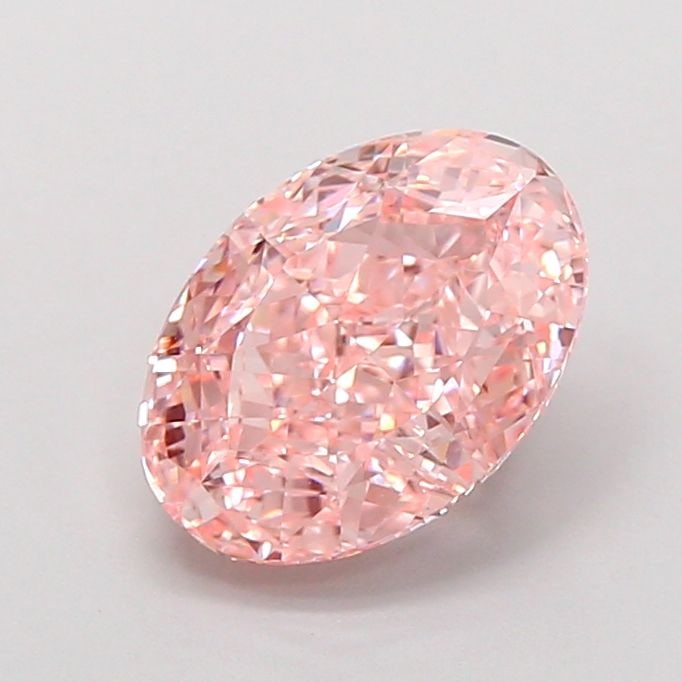 Loose Diamond - OVAL 2.11ct Fancy Vivid Pink VVS2: Loose Diamond - OVAL 2.11ct Fancy Vivid Pink VVS2 Source: This is a real non-mined Diamond that has been grown in a lab Shape: OVAL Carats: 2.11 Color: Fancy Vivid Pink Certification: IGI Video: