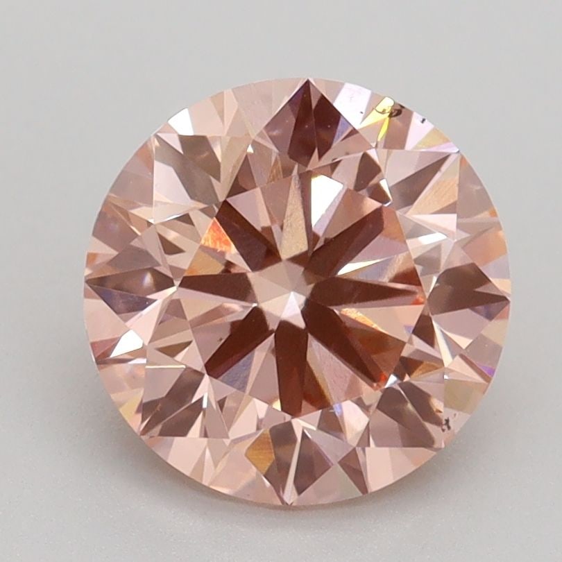 Loose Diamond - ROUND 2.23ct Fancy Intense Pink VS2: Loose Diamond - ROUND 2.23ct Fancy Intense Pink VS2 Source: This is a real non-mined Diamond that has been grown in a lab Shape: ROUND Carats: 2.23 Color: Fancy Intense Pink Certification: IGI Video: