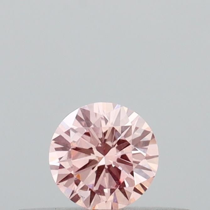 Loose Diamond - ROUND 0.19ct Fancy Intense Pink VS2: Loose Diamond - ROUND 0.19ct Fancy Intense Pink VS2 Source: This is a real non-mined Diamond that has been grown in a lab Shape: ROUND Carats: 0.19 Color: Fancy Intense Pink Certification: IGI Video: