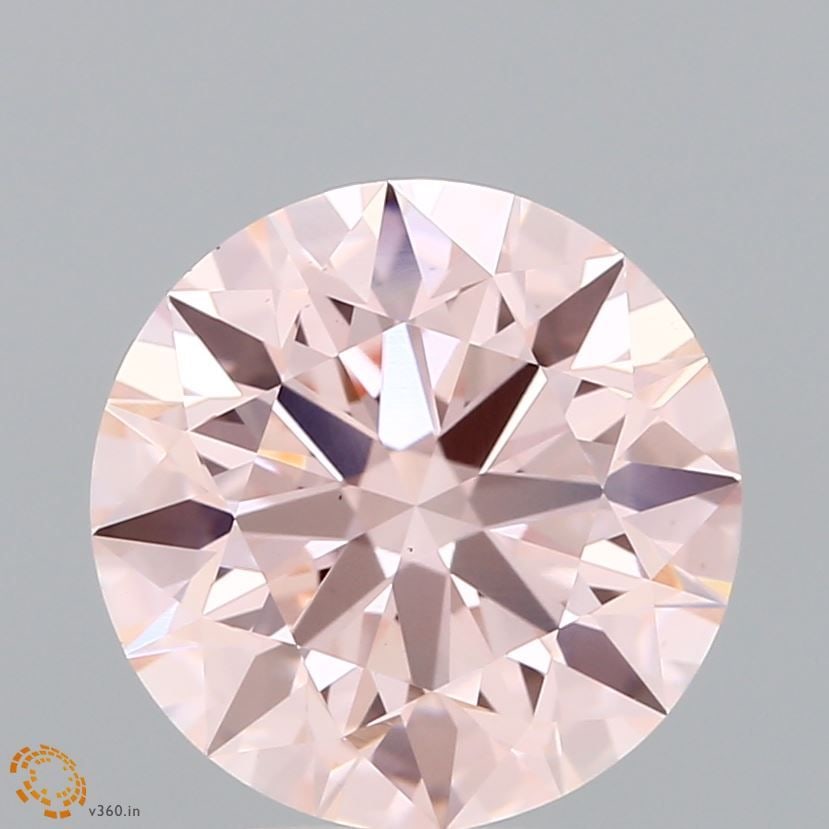 Loose Diamond - ROUND 4.06ct Fancy Intense Pink VS1: Loose Diamond - ROUND 4.06ct Fancy Intense Pink VS1 Source: This is a real non-mined Diamond that has been grown in a lab Shape: ROUND Carats: 4.06 Color: Fancy Intense Pink Certification: IGI Video: