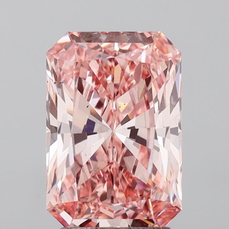 Loose Diamond - RADIANT 3.09ct Fancy Intense Pink VS2 (1 of 1)