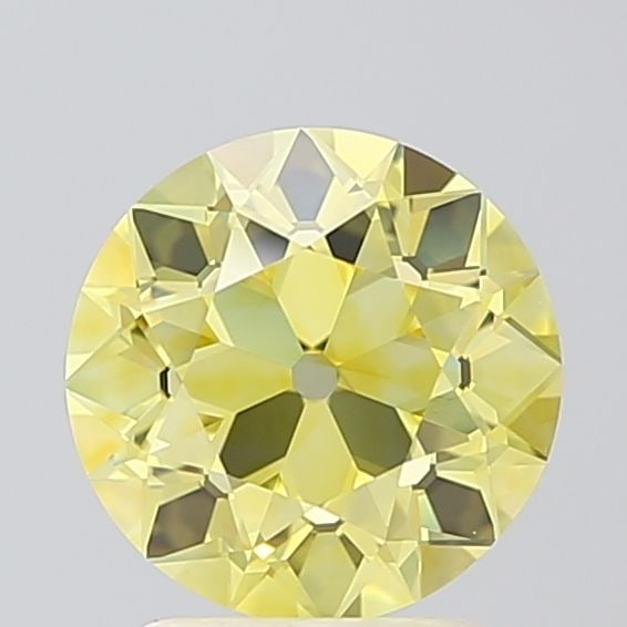 Loose Diamond - OLD EUROPEAN CUT 2.01ct Fancy Intense Yellow VVS1: Loose Diamond - OLD EUROPEAN CUT 2.01ct Fancy Intense Yellow VVS1 Source: This is a real non-mined Diamond that has been grown in a lab Shape: OLD EUROPEAN CUT Carats: 2.01 Color: Fancy Intense Yellow