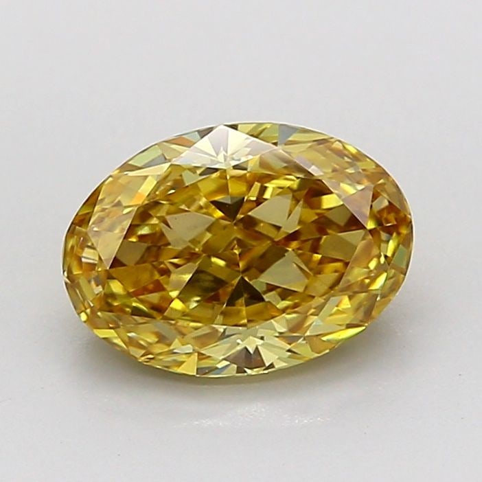 Loose Diamond - OVAL 1.44ct Fancy Brownish Yellow VS1: Loose Diamond - OVAL 1.44ct Fancy Brownish Yellow VS1 Source: This is a real non-mined Diamond that has been grown in a lab Shape: OVAL Carats: 1.44 Color: Fancy Brownish Yellow Certification: IGI Vid