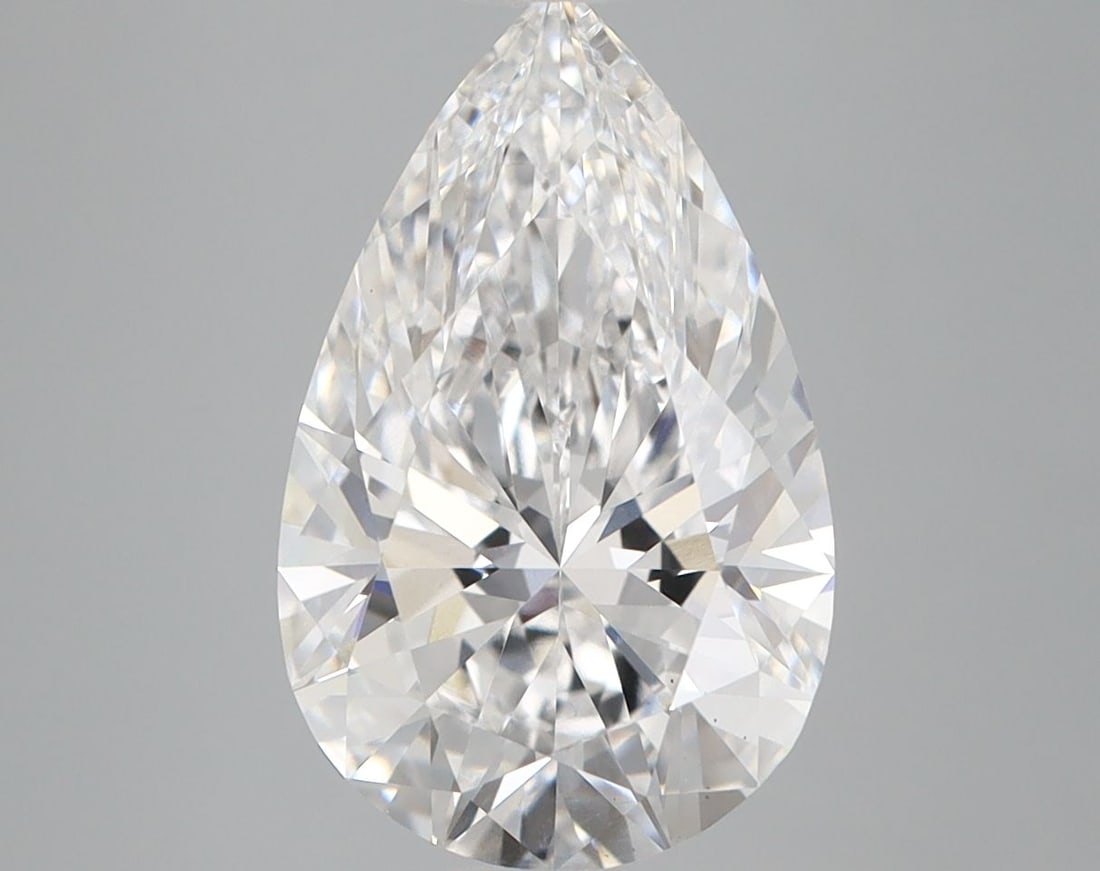 Loose Diamond - PEAR 3.58ct D VS1: Loose Diamond - PEAR 3.58ct D VS1 Source: This is a real non-mined Diamond that has been grown in a lab Shape: PEAR Carats: 3.58 Color: D Clarity: VS1 Certification: IGI Video: