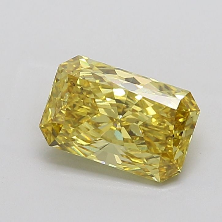 Loose Diamond - RADIANT 3.02ct Fancy Vivid Yellow VS2: Loose Diamond - RADIANT 3.02ct Fancy Vivid Yellow VS2 Source: This is a real non-mined Diamond that has been grown in a lab Shape: RADIANT Carats: 3.02 Color: Fancy Vivid Yellow Certification: IGI Vid