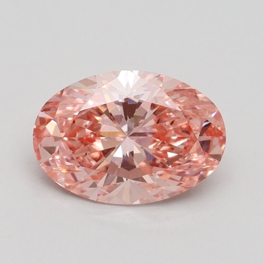 Loose Diamond - OVAL 1.37ct Fancy Vivid Pink SI2: Loose Diamond - OVAL 1.37ct Fancy Vivid Pink SI2 Source: This is a real non-mined Diamond that has been grown in a lab Shape: OVAL Carats: 1.37 Color: Fancy Vivid Pink Certification: IGI Video: