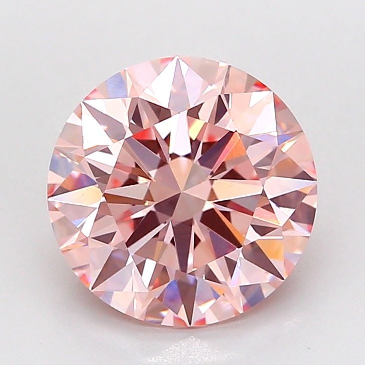 Ideal Loose Diamond - ROUND 3.09ct Fancy Intense Pink VVS2: Ideal Loose Diamond - ROUND 3.09ct Fancy Intense Pink VVS2 Source: This is a real non-mined Diamond that has been grown in a lab Shape: ROUND Carats: 3.09 Color: Fancy Intense Pink Certification: IGI 