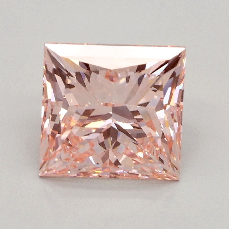 Loose Diamond - PRINCESS 1.92ct Fancy Intense Pink VS1: Loose Diamond - PRINCESS 1.92ct Fancy Intense Pink VS1 Source: This is a real non-mined Diamond that has been grown in a lab Shape: PRINCESS Carats: 1.92 Color: Fancy Intense Pink Certification: IGI V