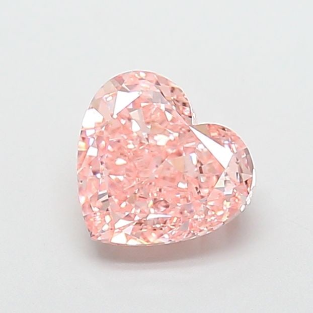 Loose Diamond - HEART 2.72ct Fancy Vivid Pink VVS1: Loose Diamond - HEART 2.72ct Fancy Vivid Pink VVS1 Source: This is a real non-mined Diamond that has been grown in a lab Shape: HEART Carats: 2.72 Color: Fancy Vivid Pink Certification: IGI Video: