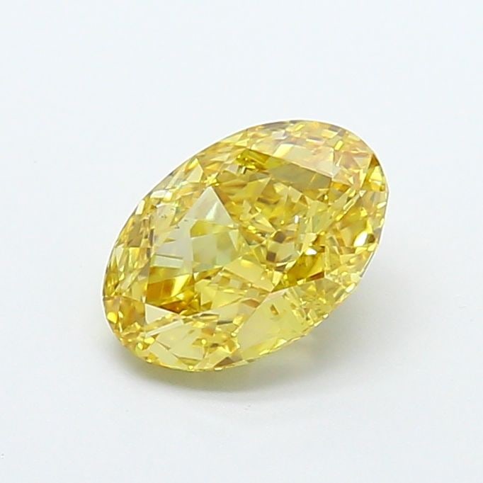 Loose Diamond - OVAL 2.09ct Fancy Intense Yellow VS2: Loose Diamond - OVAL 2.09ct Fancy Intense Yellow VS2 Source: This is a real non-mined Diamond that has been grown in a lab Shape: OVAL Carats: 2.09 Color: Fancy Intense Yellow Certification: IGI