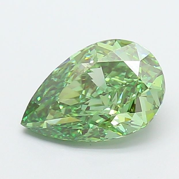 Loose Diamond - PEAR 1.99ct Fancy Vivid Green VS1: Loose Diamond - PEAR 1.99ct Fancy Vivid Green VS1 Source: This is a real non-mined Diamond that has been grown in a lab Shape: PEAR Carats: 1.99 Color: Fancy Vivid Green Certification: IGI Video: