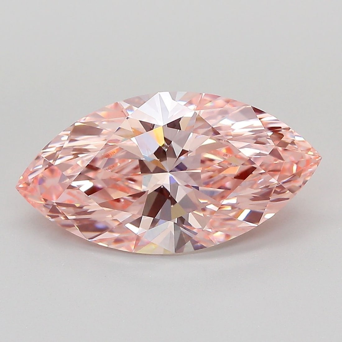 Loose Diamond - MARQUISE 4.0ct Fancy Vivid Pink VVS2: Loose Diamond - MARQUISE 4.0ct Fancy Vivid Pink VVS2 Source: This is a real non-mined Diamond that has been grown in a lab Shape: MARQUISE Carats: 4.0 Color: Fancy Vivid Pink Certification: IGI