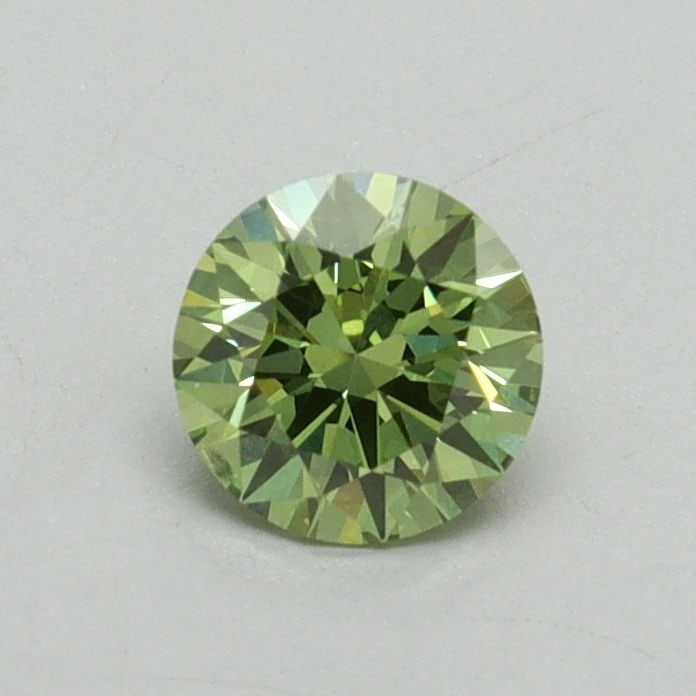 Loose Diamond - ROUND 0.5ct Fancy Vivid Green VS2 (1 of 1)